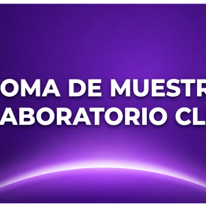 Toma de muestra de laboratorio clínico
