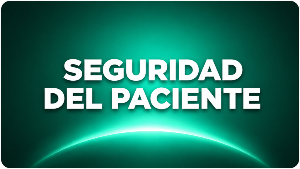 Seguridad del Paciente