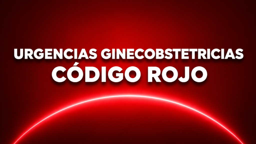 URGENCIAS GINECOBSTETRICIAS/CÓDIGO ROJO